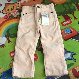 Brand new light pink pants for baby girls